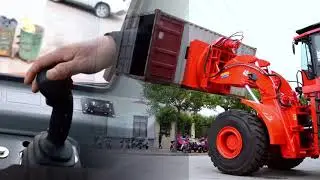 How LTMG 40 Ton Forklift Loader Work?- Lets See it！