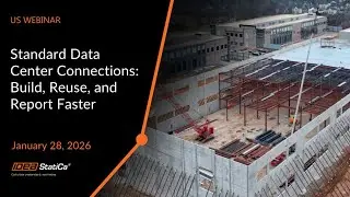 Standard Data Center Connections: Build, Reuse, and Report Faster