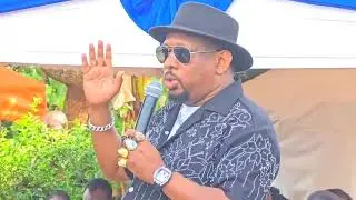 Mike Sonko reveals his daughter's hidden secret at Ian Mbugua Burial ceremony 