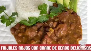 Frijoles Rojos Con Carne De Cerdo Deliciosos