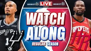 SAN ANTONIO SPURS vs HOUSTON ROCKETS LIVE Stream WATCHALONG - NBA REGULAR SEASON 2025/26
