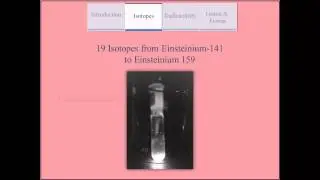 Einsteinium Elemental Minute (Nuclear Properties)