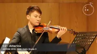 ABRSM GRADE 3 2016-2019 Violin Exam Pieces C2: America: from West Side Story