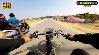 Luna Ride POV | Peaceful Road Drive Experience 🛵 | Relaxing POV Ride