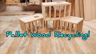Recycling Pallet Wood for Small Wooden Toys!