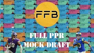 12 Team PPR Mock Draft 2023 | Picks 1 & 7