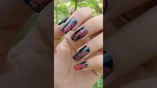 easy nail design art with neha💅💅💅💅🌸#shortsfeed #subscribe