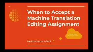 When to Accept a Machine Translation Post-Editing Assignment