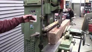 Dominion powered-table chain mortiser mortising machine