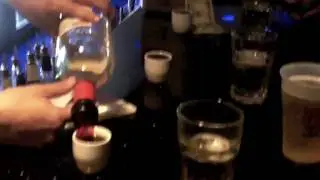 Flaming Dr Pepper Mishap
