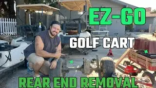 How to Remove the Rear End on an EZGO Golf Cart | Step-by-Step Guide