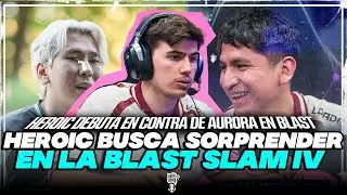 DOTA 2: HEROIC QUIERE LA HAZA&Ntilde;A contra AURORA en la BLAST SLAM IV - VUELVE RADIO HUMO