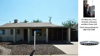6731 E. Latham, Scottsdale, Arizona Presented by Pacific Arizona Realty Inc.