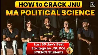 CUET PG 2026 । How To Prepare MA Political science Entrance Exam? Books & Strategy by JNU Students 