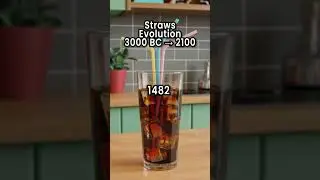 🥤 Evolution of Straws: From 3000 BC to 2100 🌍