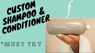 Custom Shampoo & Conditioner| Function of Beauty Review| She's Snobbish
