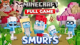 Minecraft x Smurfs DLC - Full Game Walkthrough