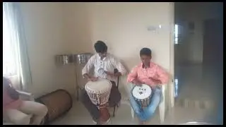 Easy to learn Djembe Rethyam Basic steps | Murthy #music #djembe #clases #reels #entertainment #