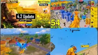 NEW UPDATE 54 KILLS IN PUBG GAME #pubgm #pubg #pubgmobile #bgmi #game #play #1v4 #video #viral 