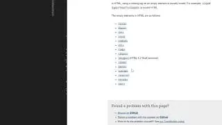 BR and other Empty Element Tags