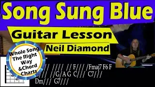 Song Sung Blue Guitar Lesson