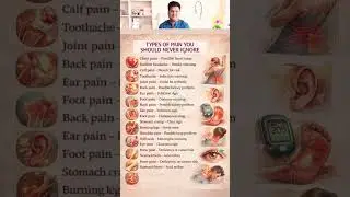 TYPES OF PAIN YOU SHOULD NEVER IGNORE #shortsfeed #rajeshhealthtalks #medicine