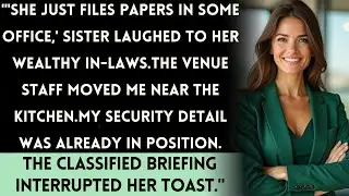 At The Bridal Shower, They Mocked My 'Government Job' — Then The Senator's Helicopter Landed