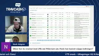 Live inf&ouml;r V75 Solvalla - Uttagningar till Kriteriet och Oaks!