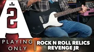 Rock N Roll Relics Revenge JR Medium Aged in Black -  Full Band Playing Demo!