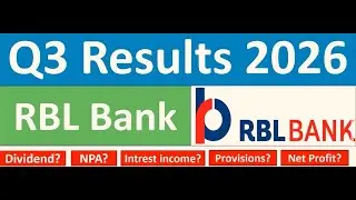 RBL Bank q3 results 2026 | RBL Bank results today | RBL Bank Share News | RBL Bank Share latest news