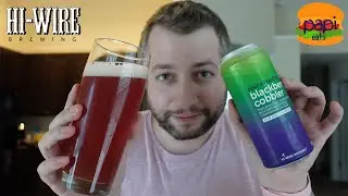 Hi-Wire Brewing Blackberry Cobbler Sour Smoothie Beer - Taste Test Review