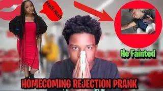 Homecoming Proposal REJECTION PRANK