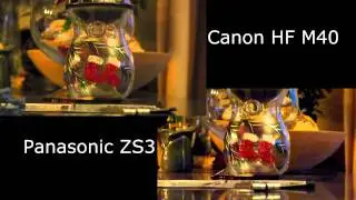 Canon HF M40 vs Panasonic ZS3