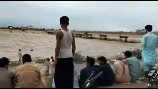 After Heavy rains on koh-e-Sulman mountain range