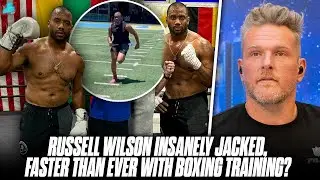 Russell Wilson Is Looking MASSIVE, Faster Than Ever With New Boxing Training | Pat McAfee Reacts
