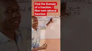 Dominio di una funzione razionale spiegato | Tutorial di matematica facile per studenti