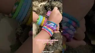 Style your summer with Sashka Co. Bracelets☀️🌴 #bracelets #gift #jewelry #handmade #summer #trends