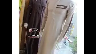 عمل باترون الجلابيه الدفه السعودى الرجالى