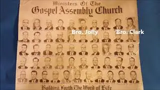 Bro Beryl Clark Thomas Miles Jolly William Sowders TM Jolly September 2, 1985 Part 2