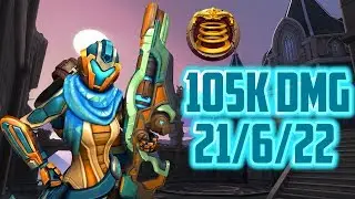 Ozon3TV(ToXicity) on Reposition Kinessa vs Nameless Game1 Paladins Global Series Phase6 Week4   NA