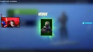 ALL THE STREAMERS REACT TO THE NEW SKIN (VERGE)