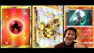 1HKO PYROAR BREAK Deck использует ALOLAN MAROWAK для получения энергии