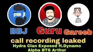 Hydra Clan Exposed By Gareeb Roasting Guru BBJ | Hydra Clan Using Hack - Roasting Guru