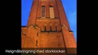 Klockringning i Gustav adolfs kyrka i Sundsvall
