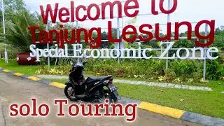 Solo Touring pakai Beat f1ke ujung kulon pulau jawa barat/ pantai Tanjung lesung#pantaitanjunglesung