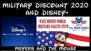 MILITARY DISCOUNTS 2020 and DISNEY+