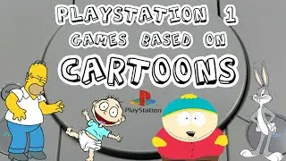 Playstation 1 games based on Cartoons - Press Start Gaming