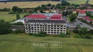 verlassene Ruine in Miesitz, Dji Mavic 2 Pro