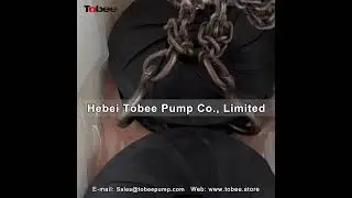 Tobee Rubber Slurry Pump Wetted Parts Impeller