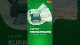 Effortless Cheque Printing with Miracle Accounting Software!🌟 | Simplify Your Finances Today!#shorts